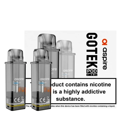 Aspire Gotek X replacement pod (1pc) Aspire Gotek X replacement pod (1pc)